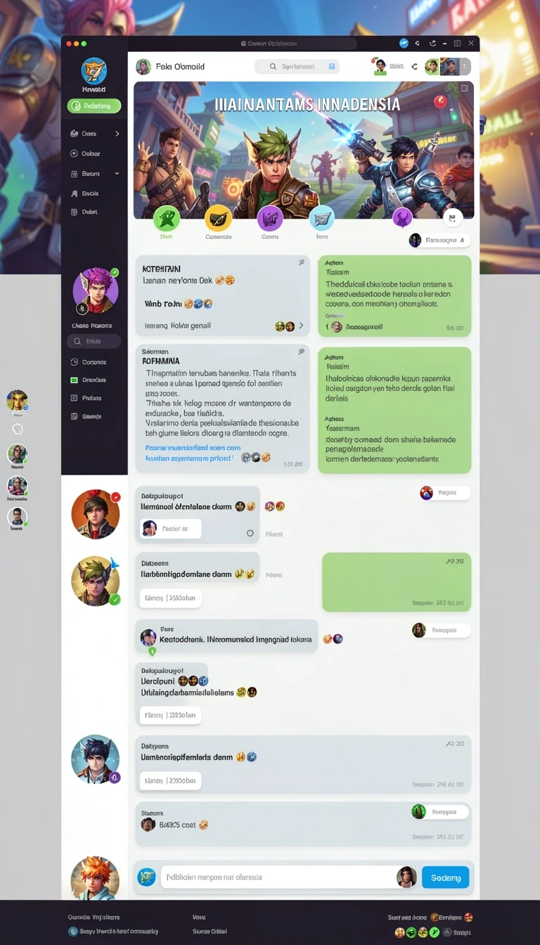 Tampilan antarmuka koboislot di Android